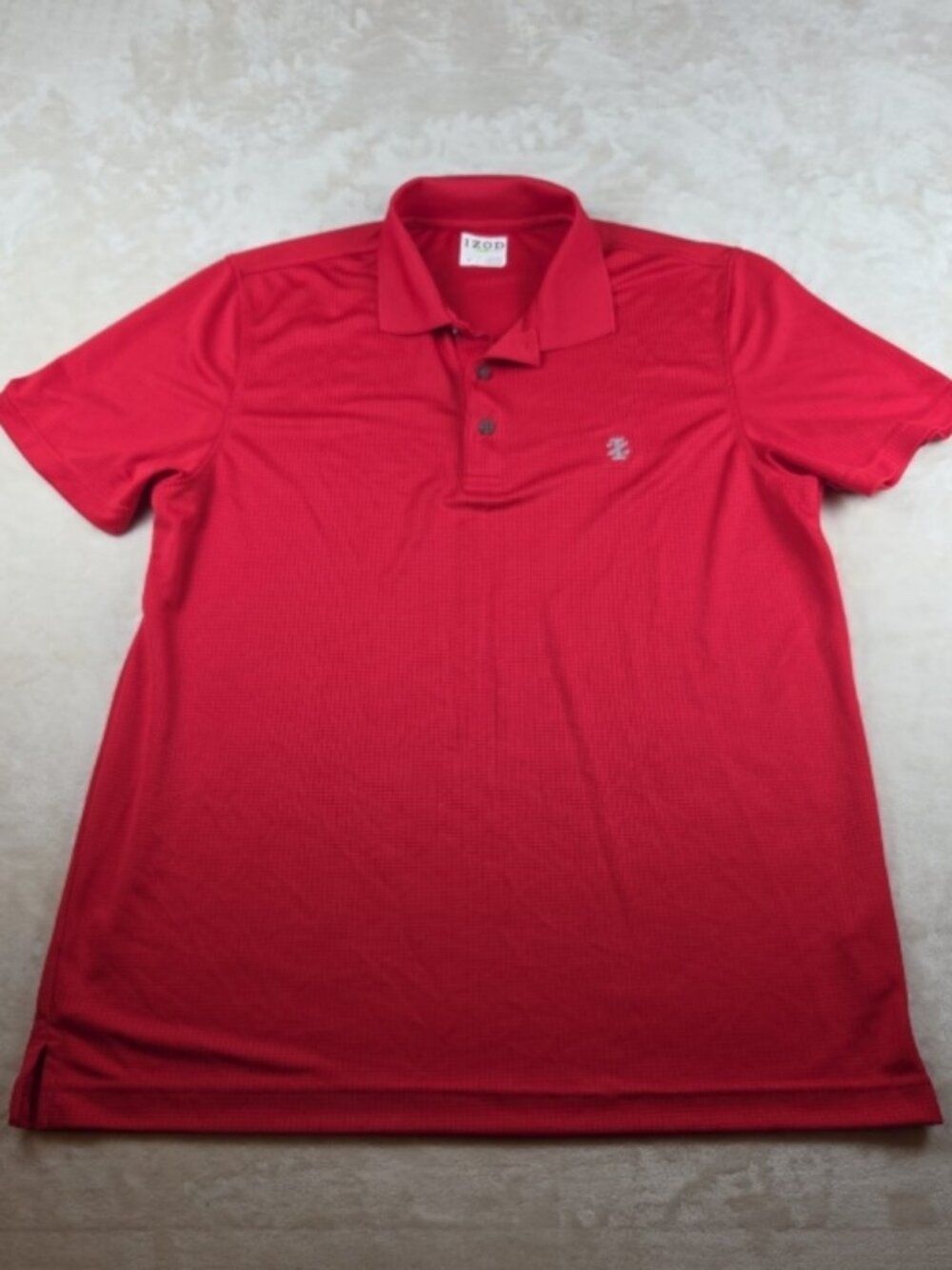 Izod Golf Polo Shirt – Medium – Red – Performance Moisture‑Wicking
